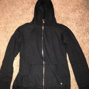 VS zip-up black sweatshirt